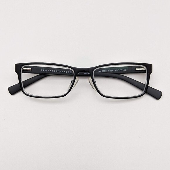 🕶️Armani Exchange AX1003 6014 Eyeglasses 52/17 145 /KAI404🕶️ - Picture 1 of 6